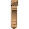 Ekena Millwork Merced Arts and Crafts Smooth Bracket w/ Offset Brace, Western Red Cedar, 7 1/2"W x 30"D x 34"H BKT0806X30X34MRC03SWR - alternate 3